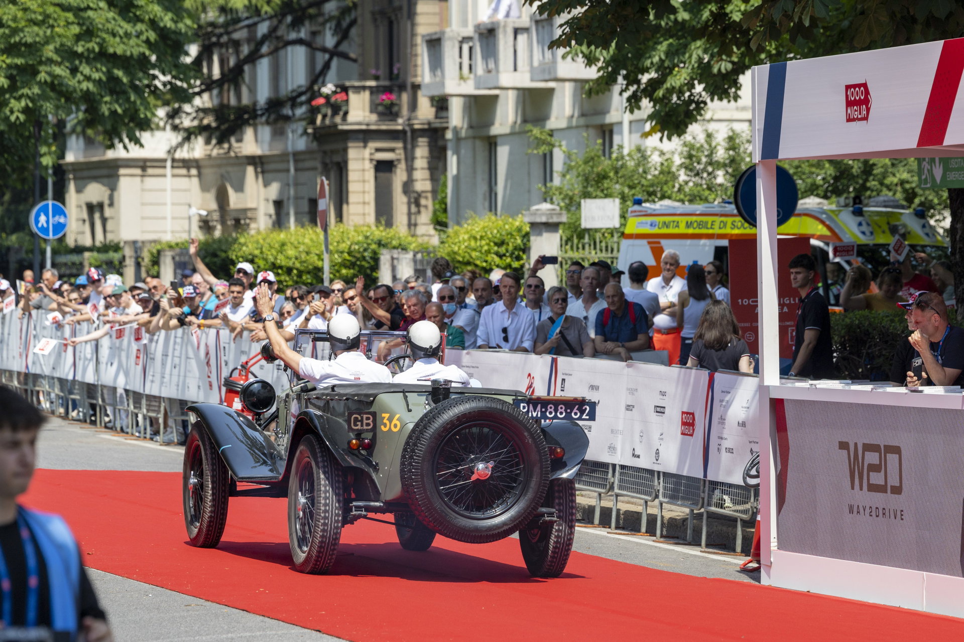 1928 Lancia Lambda - 8th Series Torpedo, Participant Car Mille Miglia 1928, foto 3