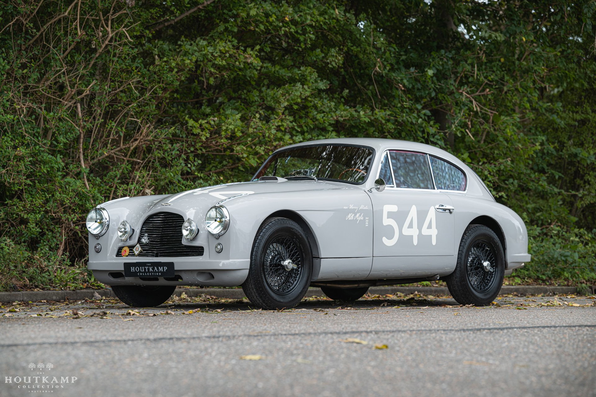 1953 Aston Martin DB2/4 - DB 2/4 MKI 3 Litre Original Left Hand Drive, subscribed in the Mille Miglia in 1954, foto 4