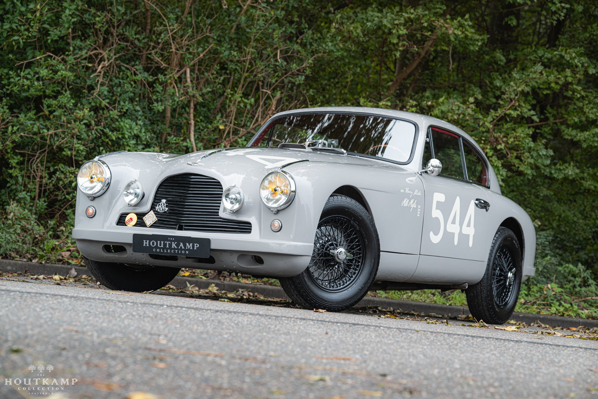 1953 Aston Martin DB2/4 - DB 2/4 MKI 3 Litre Original Left Hand Drive, subscribed in the Mille Miglia in 1954, foto 2