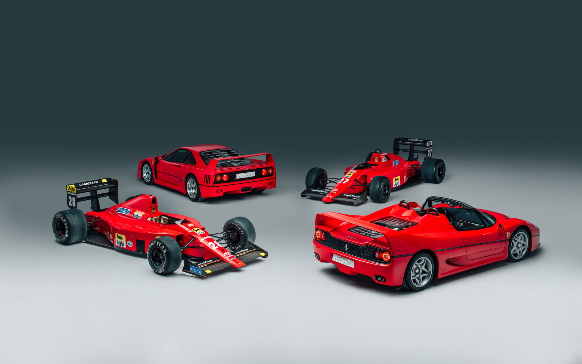 1989 Ferrari Formula 1 - ‘Scuderia ’89 – The Pursuit for Paddle’ Collection: 639-F1, 640-F1, F40, F50, F355 F1 Spider, foto 2