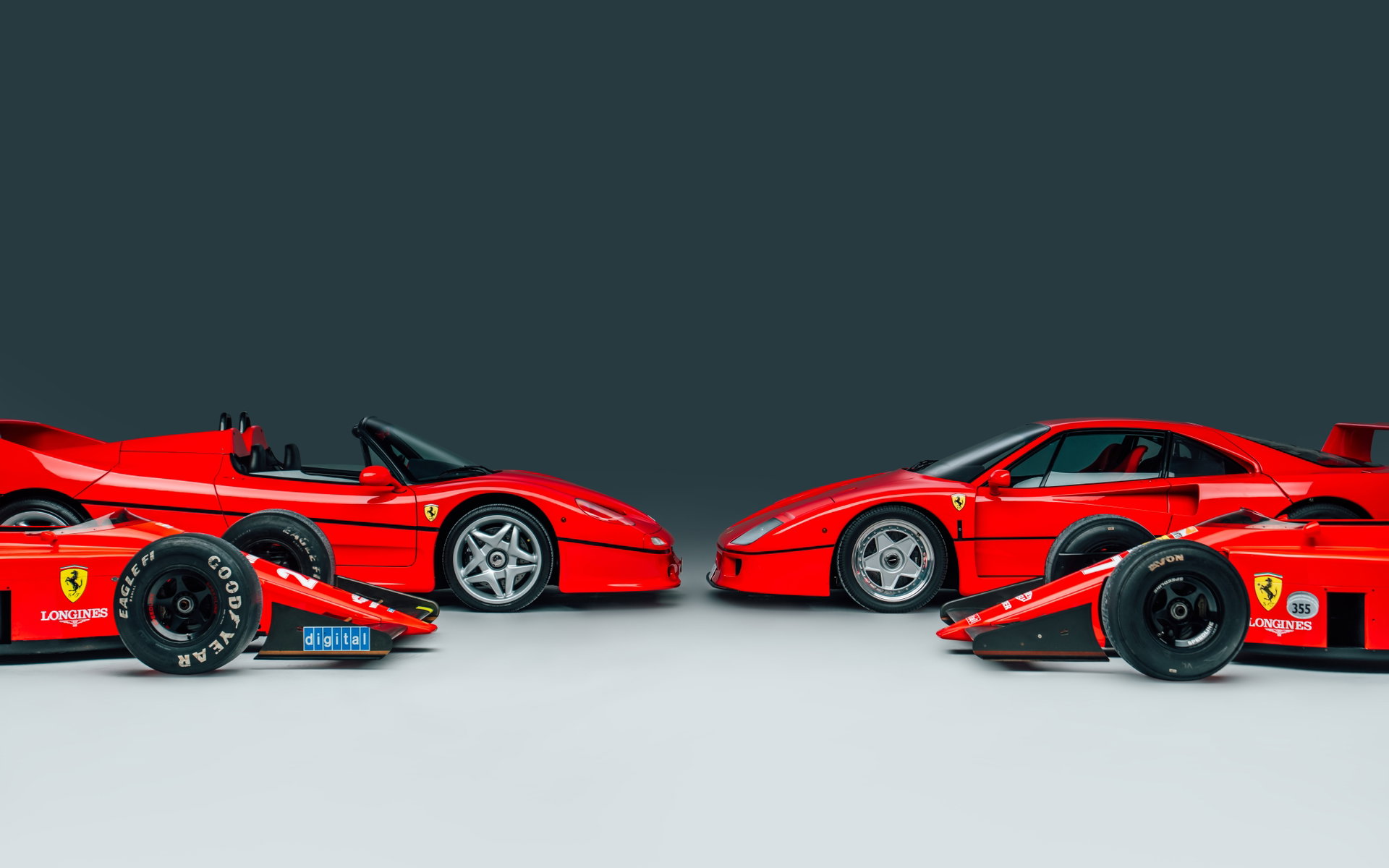 1989 Ferrari Formula 1 - ‘Scuderia ’89 – The Pursuit for Paddle’ Collection: 639-F1, 640-F1, F40, F50, F355 F1 Spider, foto 6