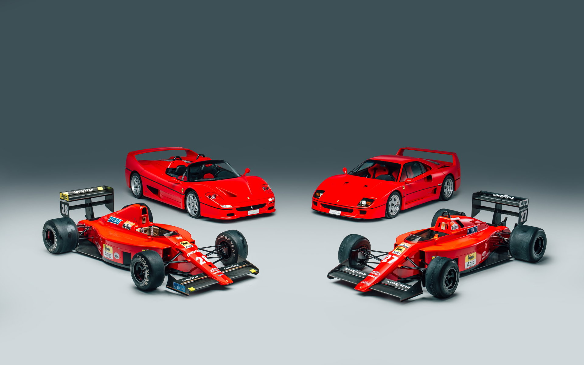 1989 Ferrari Formula 1 - ‘Scuderia ’89 – The Pursuit for Paddle’ Collection: 639-F1, 640-F1, F40, F50, F355 F1 Spider, foto 8