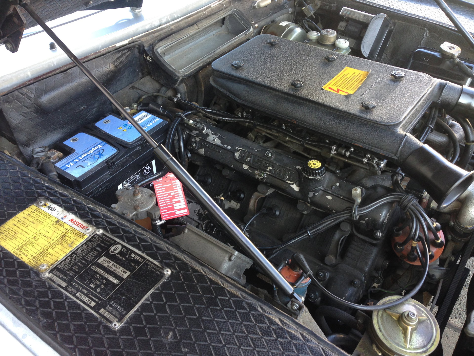 1984 Maserati Quattroporte - III 4.9 V8 Automatik AM 330 - 28600km -compression test, foto 10