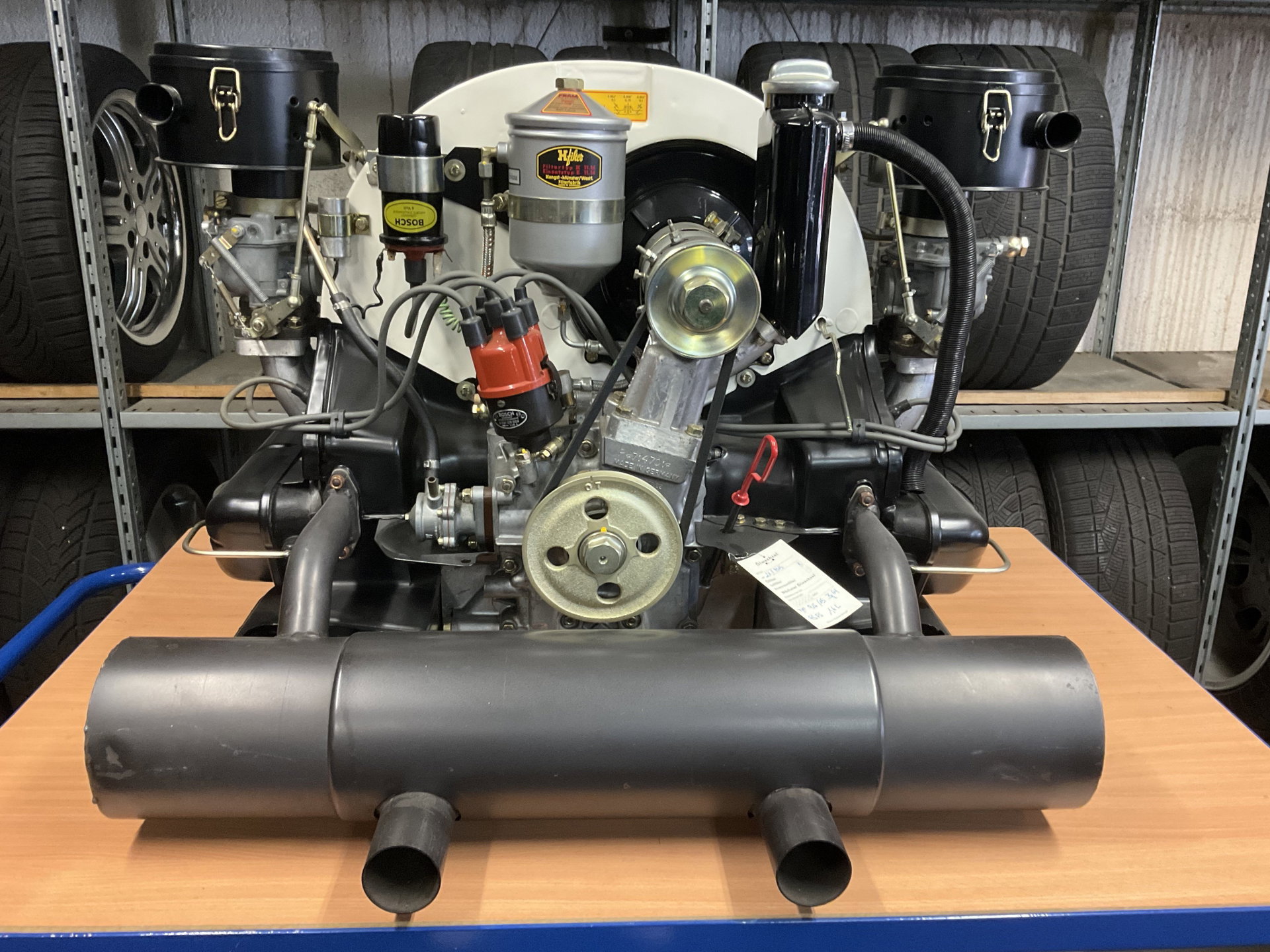 1964 Porsche 356 - Prachtstück* Porsche 356 Motor engine Typ 616/15 – 1.6L, 75 PS, Baujahr 1964 - 0 Km, foto 3