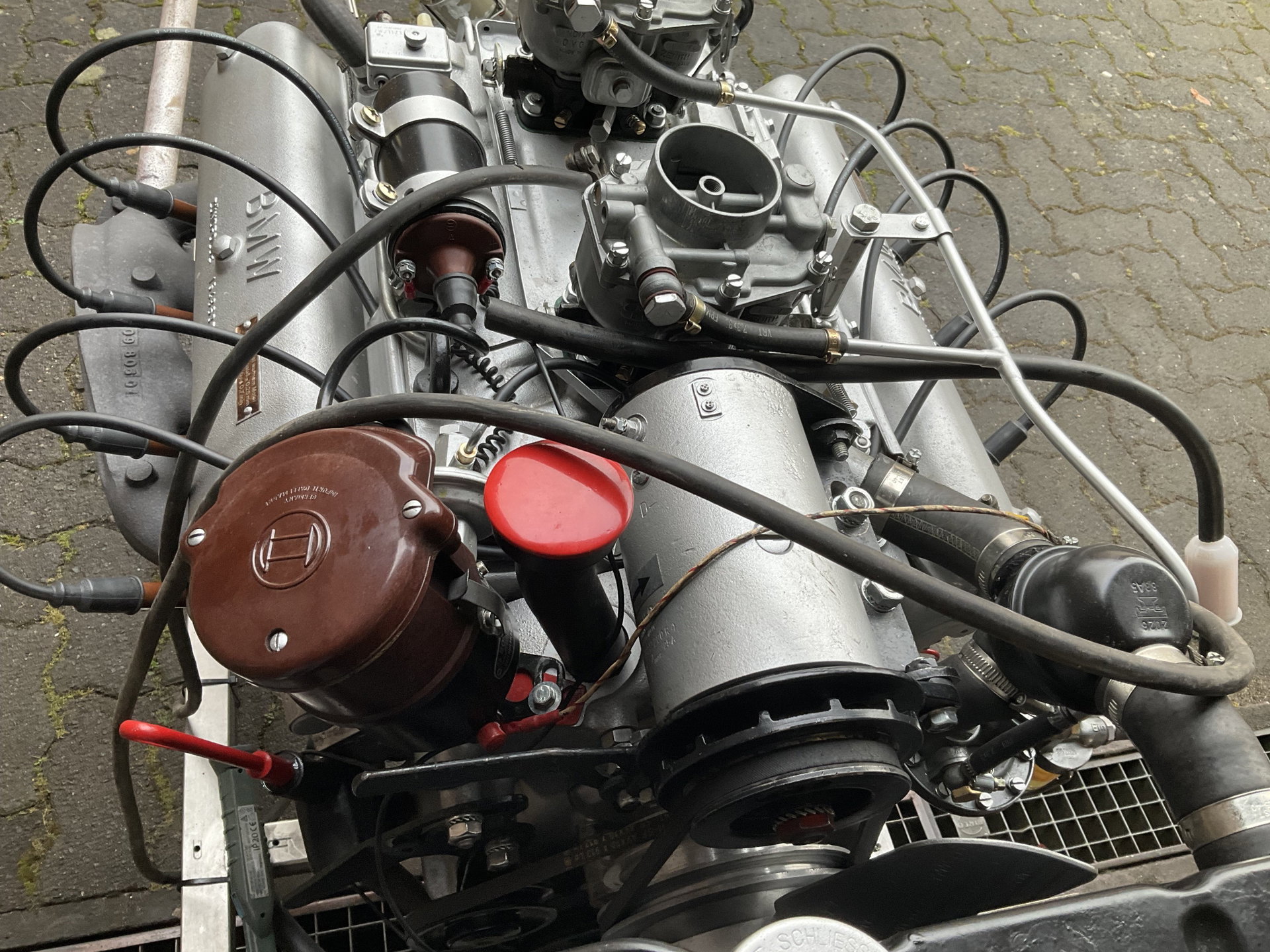 1959 BMW 507 - Vollständig funktionstüchtiger general überholter BMW V8 - 507 Motor Legendary BMW 507 Engine fully functional, foto 6