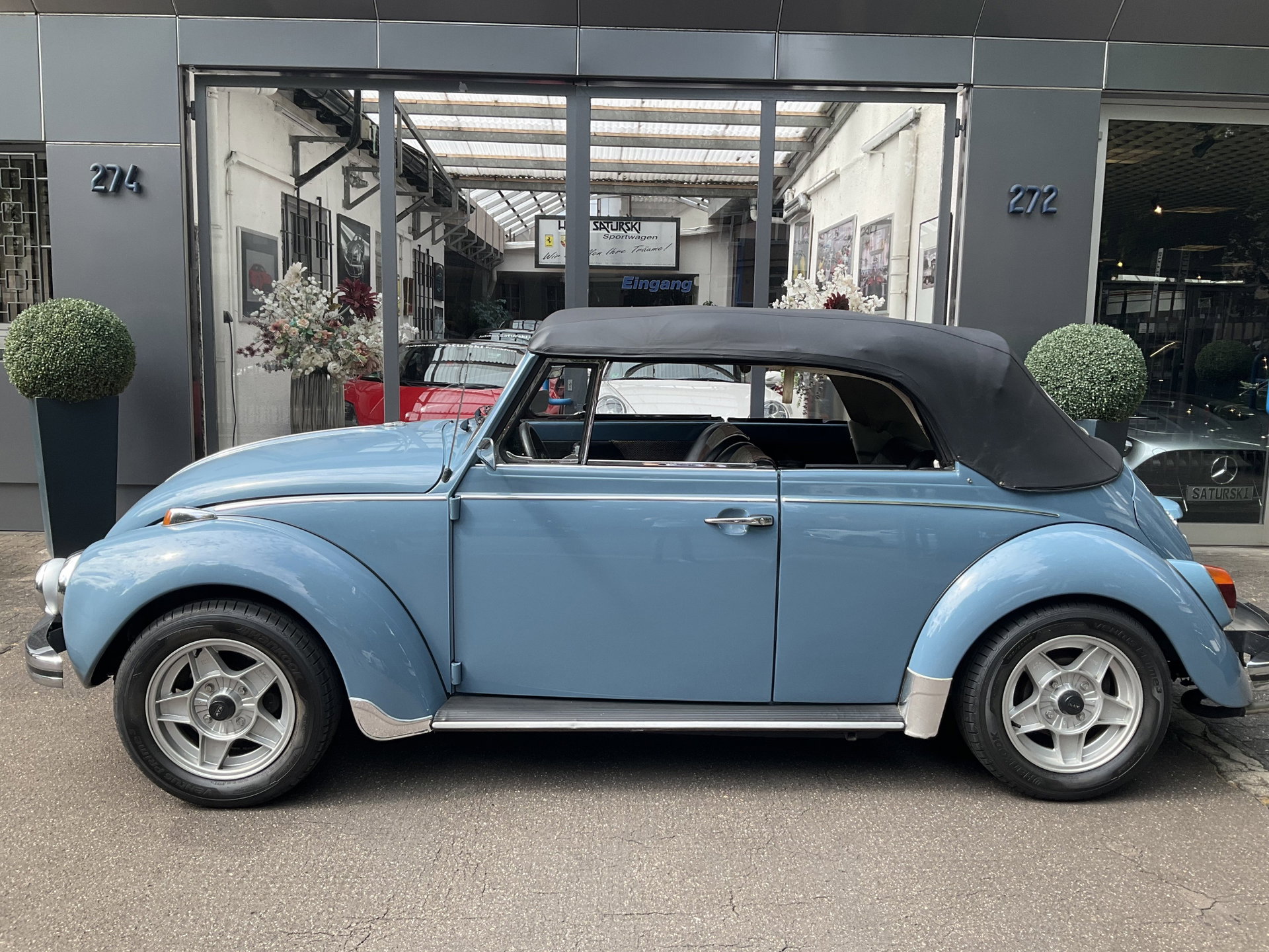 1972 VW Beetle - Käfer 1302 Cabriolet Original-Auslieferungsfarbe Solex-Doppelvergaser, Ölkühler, VDO-Instrumente, Sportsitze, H-Kennzeichen + Zustandsbericht, foto 9