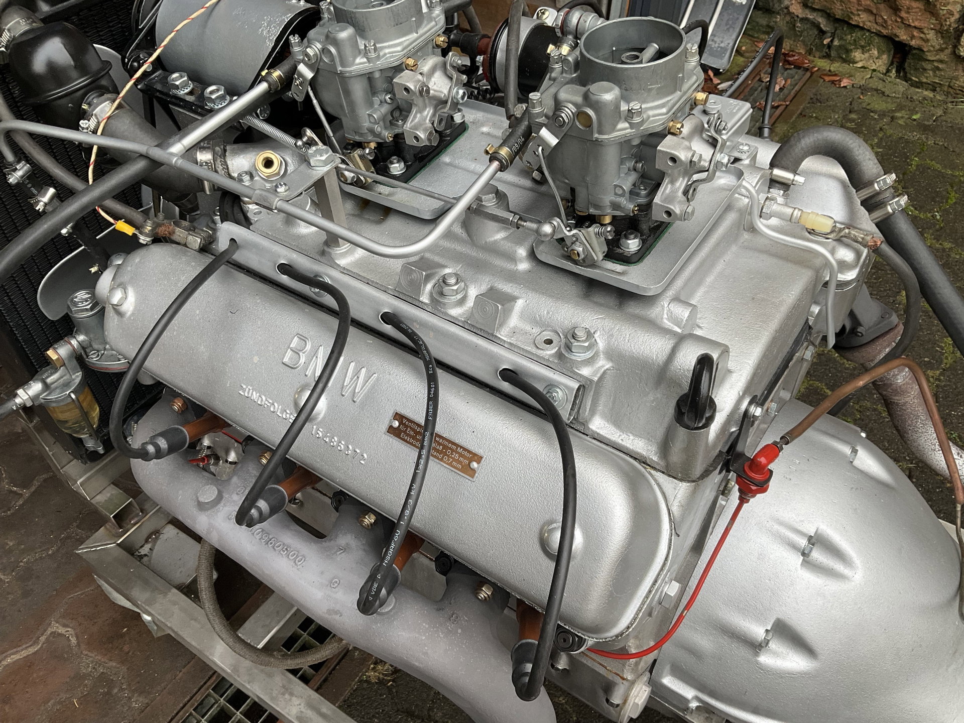 1959 BMW 507 - Vollständig funktionstüchtiger general überholter BMW V8 - 507 Motor Legendary BMW 507 Engine fully functional, foto 11