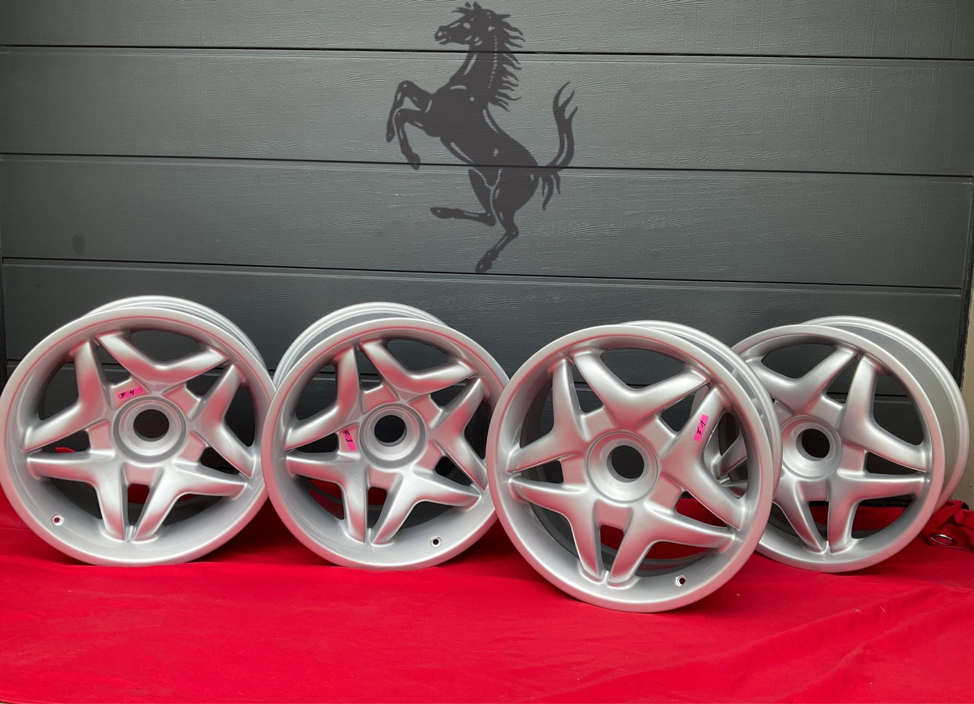 1997 Ferrari F50 - original Speedline Ferrari F50 wheel set – New Old Stock – in excellent condition, foto 2