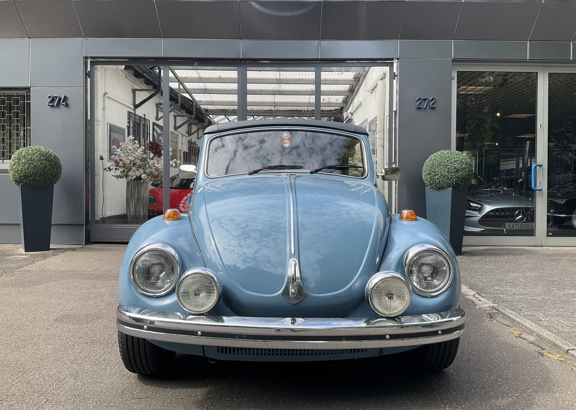 1972 VW Beetle - Käfer 1302 Cabriolet Original-Auslieferungsfarbe Solex-Doppelvergaser, Ölkühler, VDO-Instrumente, Sportsitze, H-Kennzeichen + Zustandsbericht, foto 11