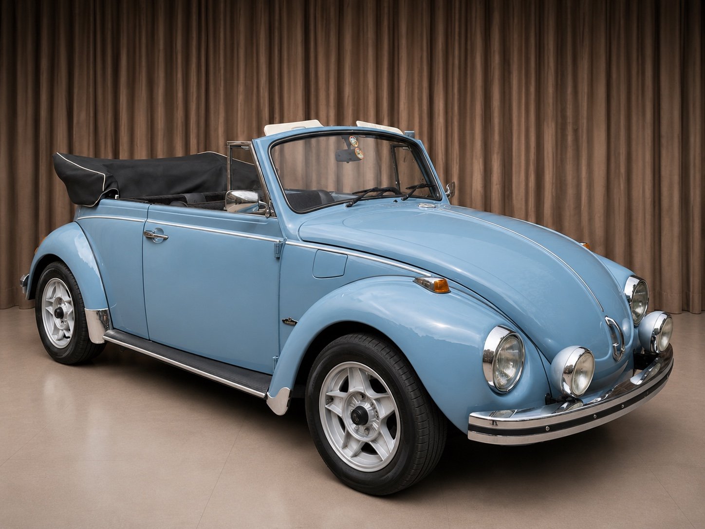 1972 VW Beetle - Käfer 1302 Cabriolet Original-Auslieferungsfarbe Solex-Doppelvergaser, Ölkühler, VDO-Instrumente, Sportsitze, H-Kennzeichen + Zustandsbericht, foto 4