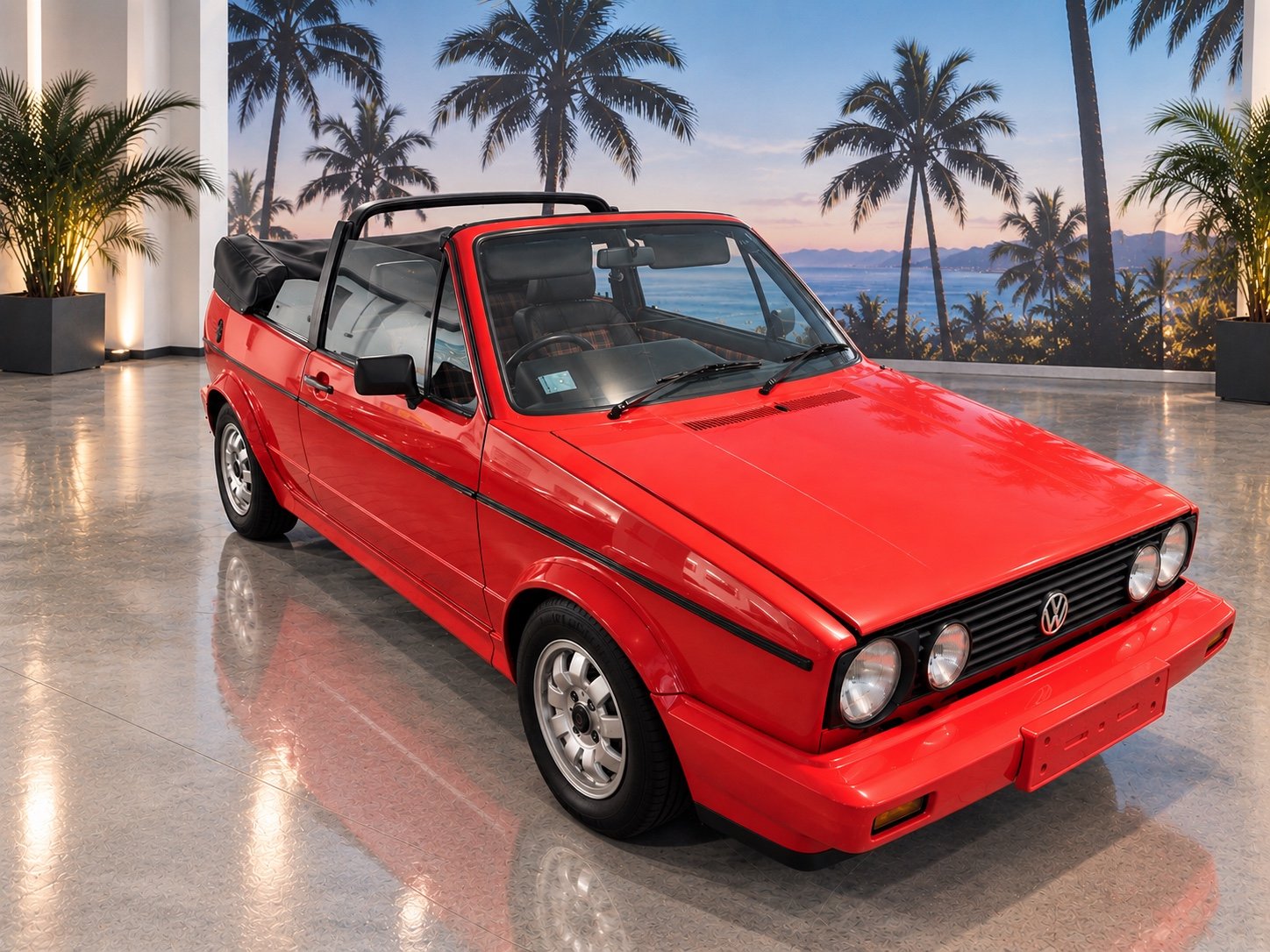 1991 VW Golf - ONE OF ONE – VW GOLF GLI CABRIOLET - RIGHT-HAND DRIVE - UNIQUE EXAMPLE - EXTENSIVELY RESTORED TO THE HIGHEST STANDARD, foto 1