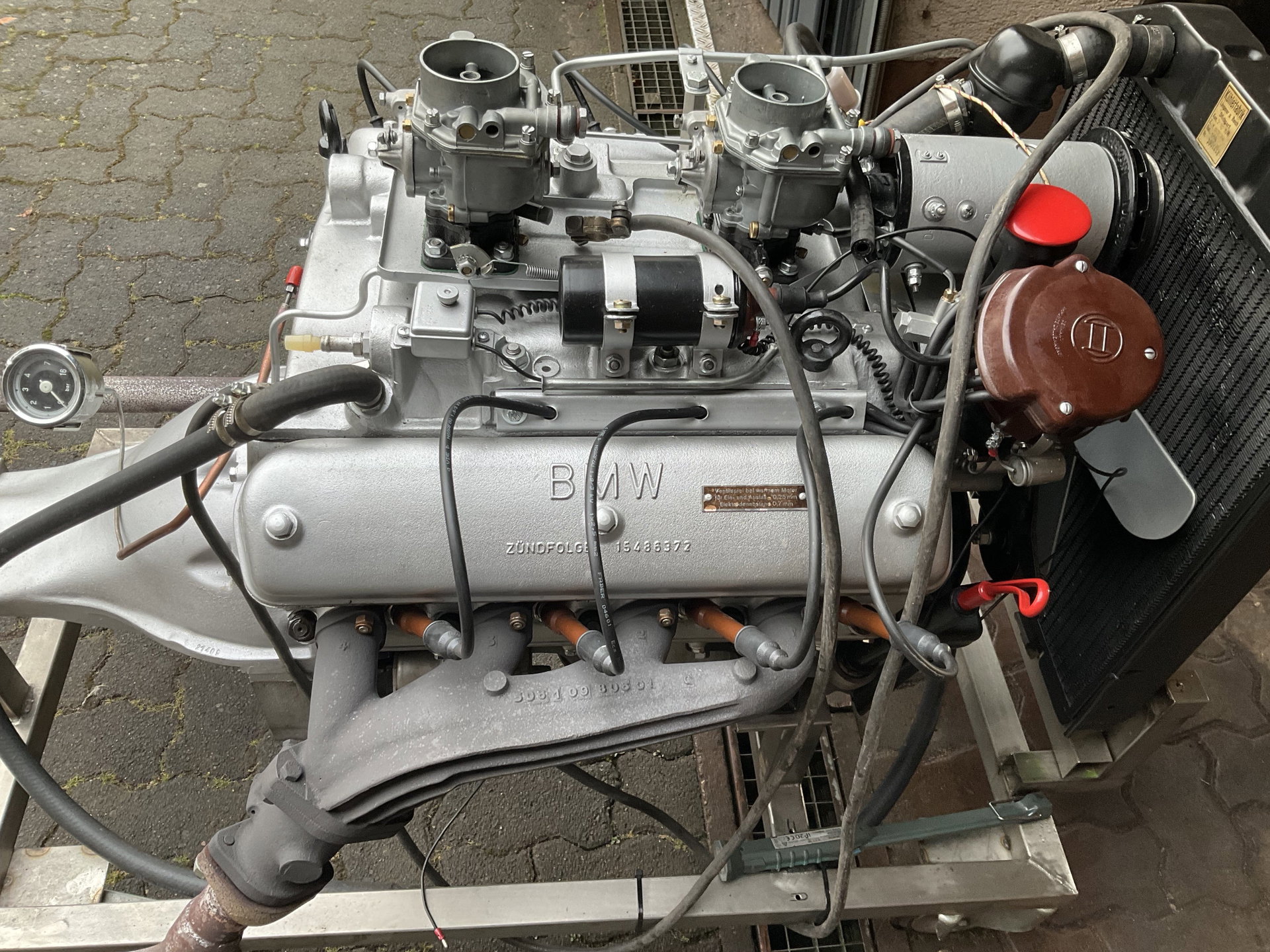 1959 BMW 507 - Vollständig funktionstüchtiger general überholter BMW V8 - 507 Motor Legendary BMW 507 Engine fully functional, foto 2
