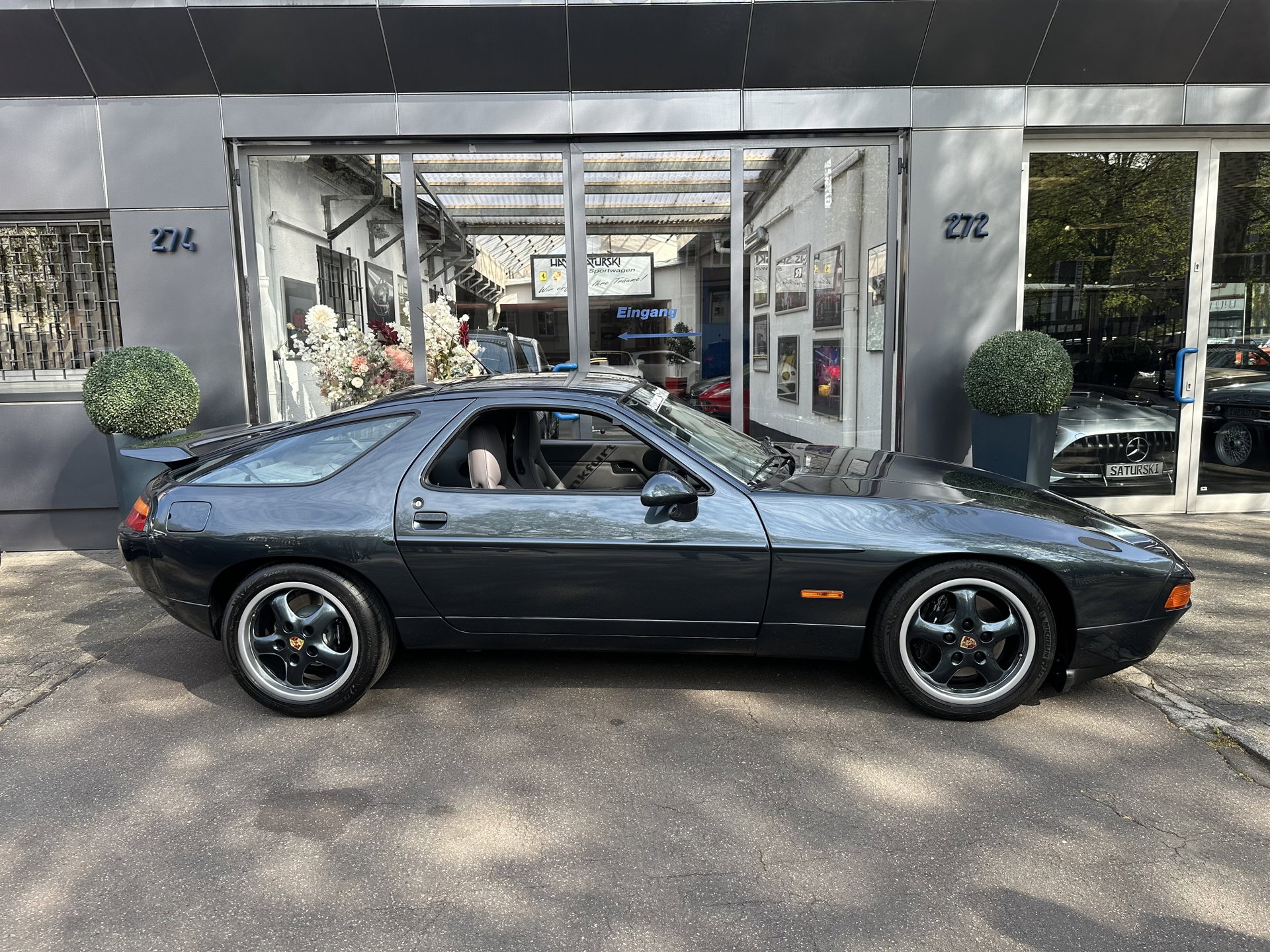 1995 Porsche 928 - GTS mit Schaltgetriebe/manual AVENTURAGRÜN Serie von 150 Fahrzeugen, foto 3