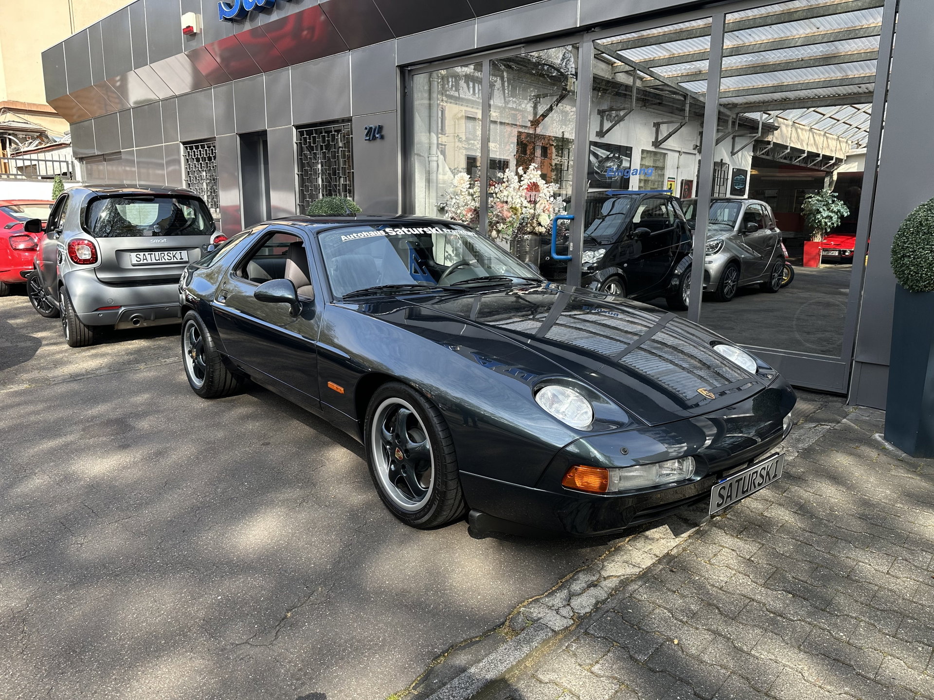 1995 Porsche 928 - GTS mit Schaltgetriebe/manual AVENTURAGRÜN Serie von 150 Fahrzeugen, foto 9