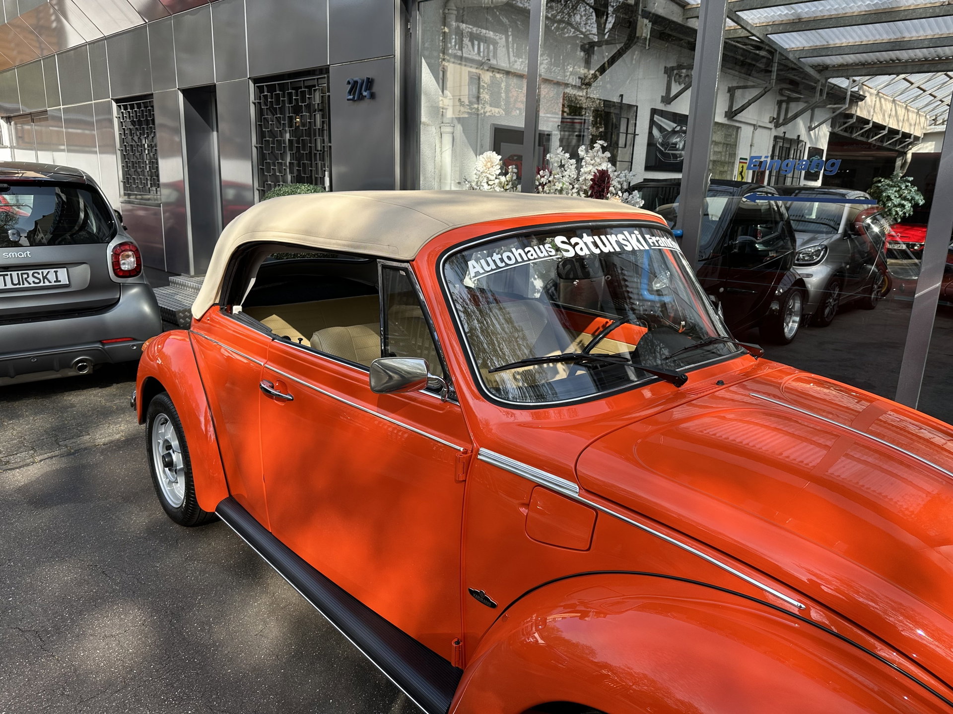 1974 VW Beetle - Cabriolet Typ 15 Modell 1303 LS aus ERSTBESITZ Deutsche Ausführung, foto 7