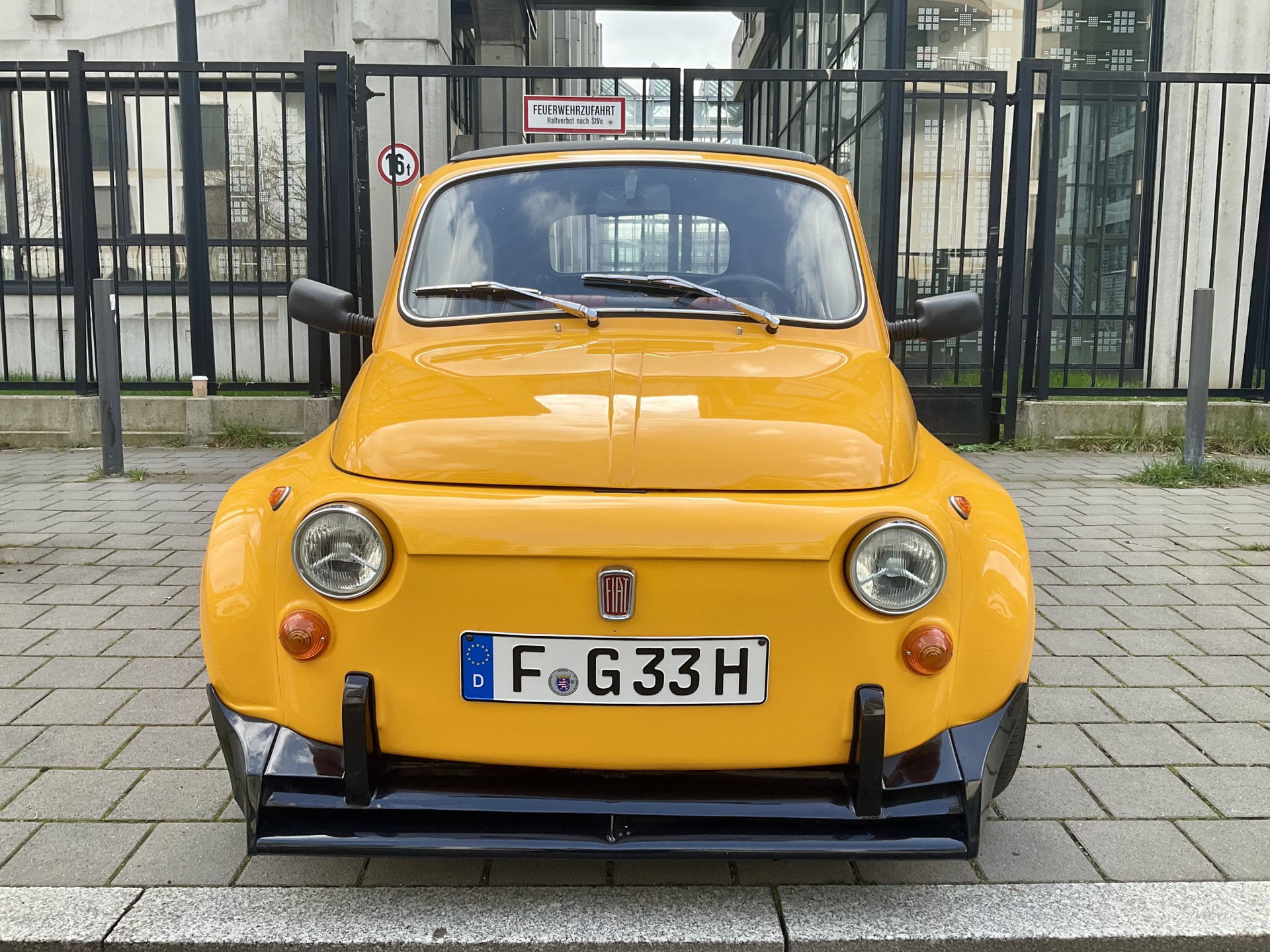1972 Fiat 500 - Fiat 500 Unikat 952ccm (A 112) widebody muscle car H-Zulassung - Kein GFk, foto 2