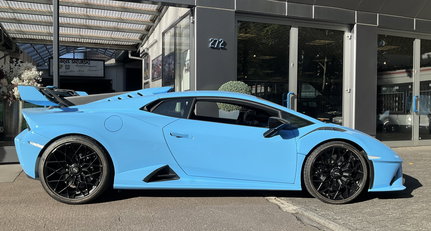 2024 Lamborghini Huracán - Huracan STO 1.owner deutsche Auslieferung rare Blue Cepheus only 1200Km