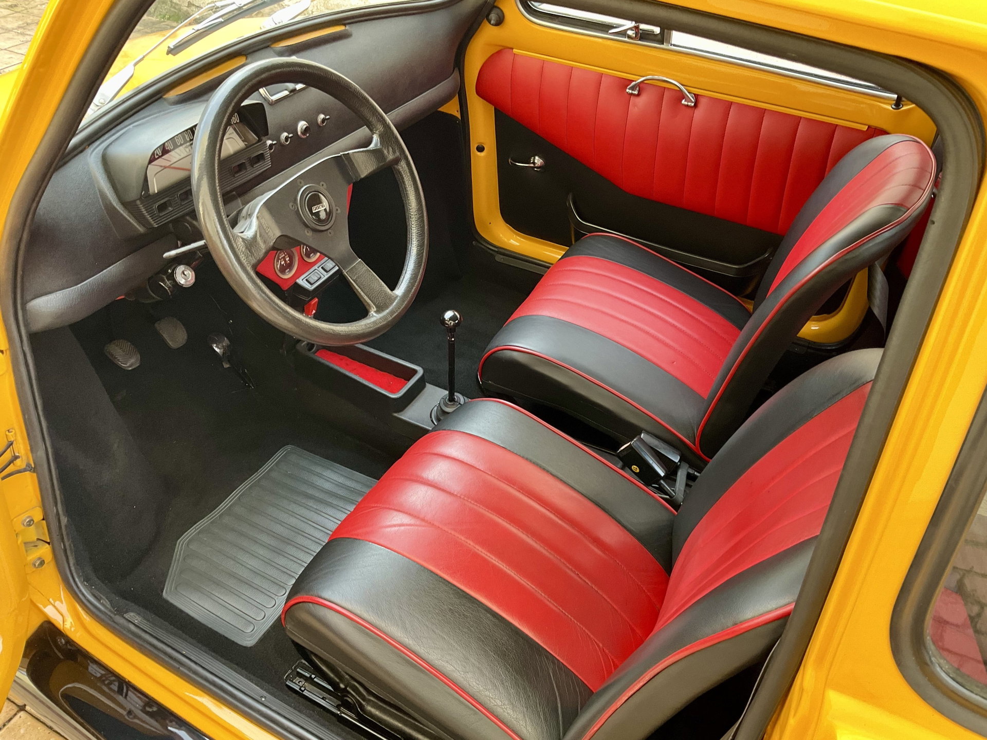 1972 Fiat 500 - Fiat 500 Unikat 952ccm (A 112) widebody muscle car H-Zulassung - Kein GFk, foto 3