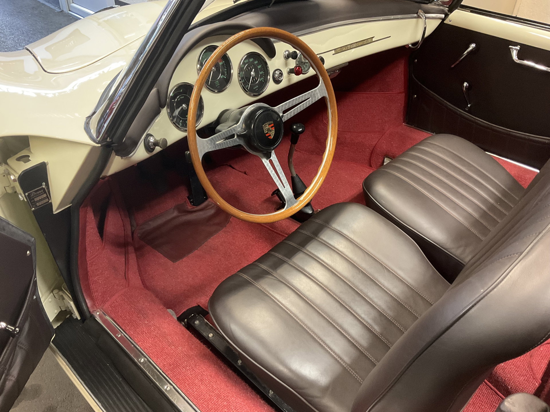 1961 Porsche 356 - B ROADSTER Drauz 1.6 Super 90 incl. PPS Porsche Production Specification, foto 3