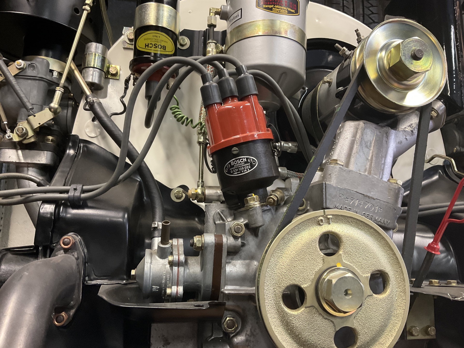 1964 Porsche 356 - Prachtstück* Porsche 356 Motor engine Typ 616/15 – 1.6L, 75 PS, Baujahr 1964 - 0 Km, foto 11