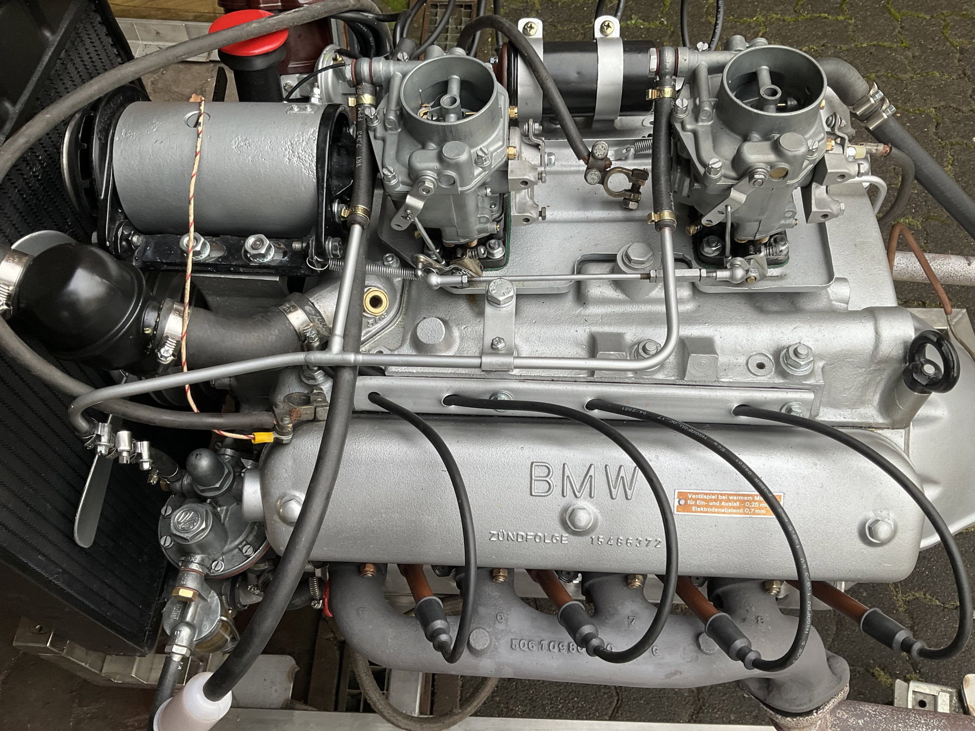 1959 BMW 507 - Vollständig funktionstüchtiger general überholter BMW V8 - 507 Motor Legendary BMW 507 Engine fully functional, foto 9