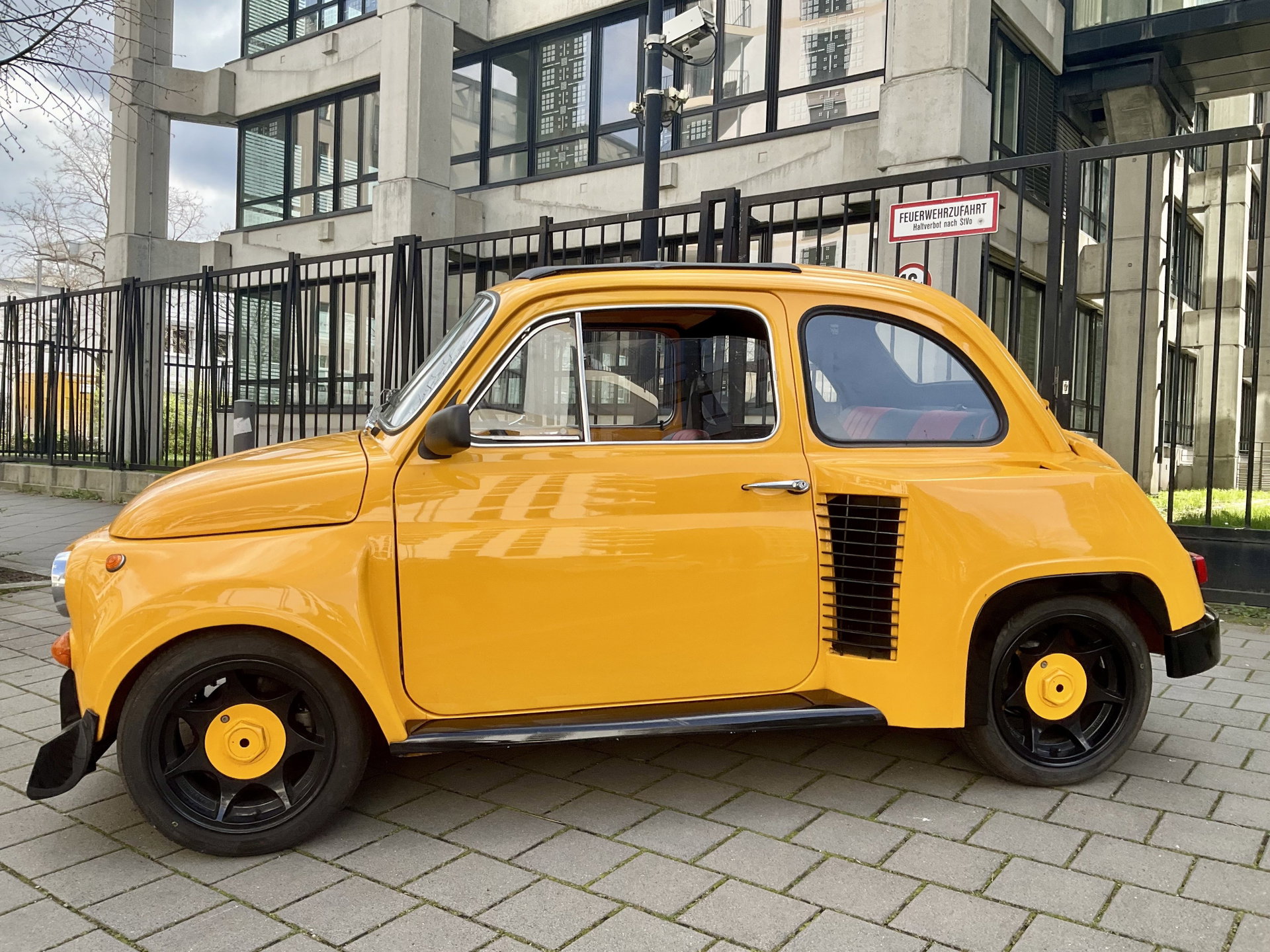 1972 Fiat 500 - Fiat 500 Unikat 952ccm (A 112) widebody muscle car H-Zulassung - Kein GFk, foto 1