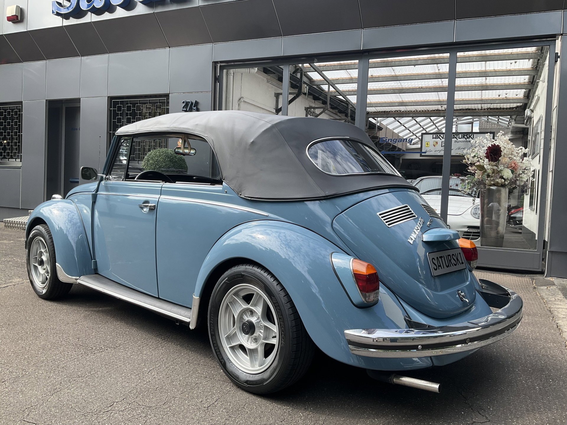 1972 VW Beetle - Käfer 1302 Cabriolet Original-Auslieferungsfarbe Solex-Doppelvergaser, Ölkühler, VDO-Instrumente, Sportsitze, H-Kennzeichen + Zustandsbericht, foto 12