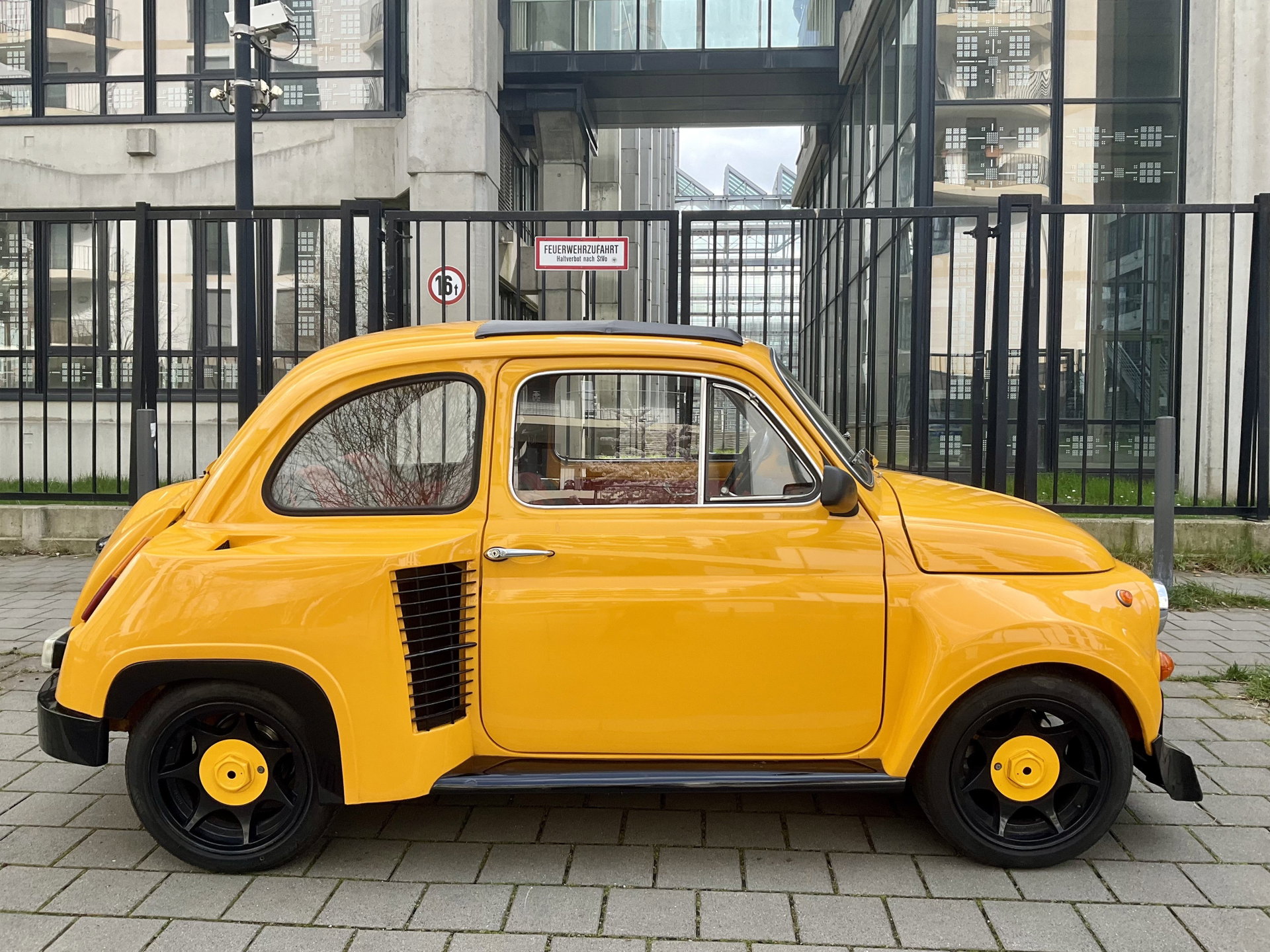 1972 Fiat 500 - Fiat 500 Unikat 952ccm (A 112) widebody muscle car H-Zulassung - Kein GFk, foto 6