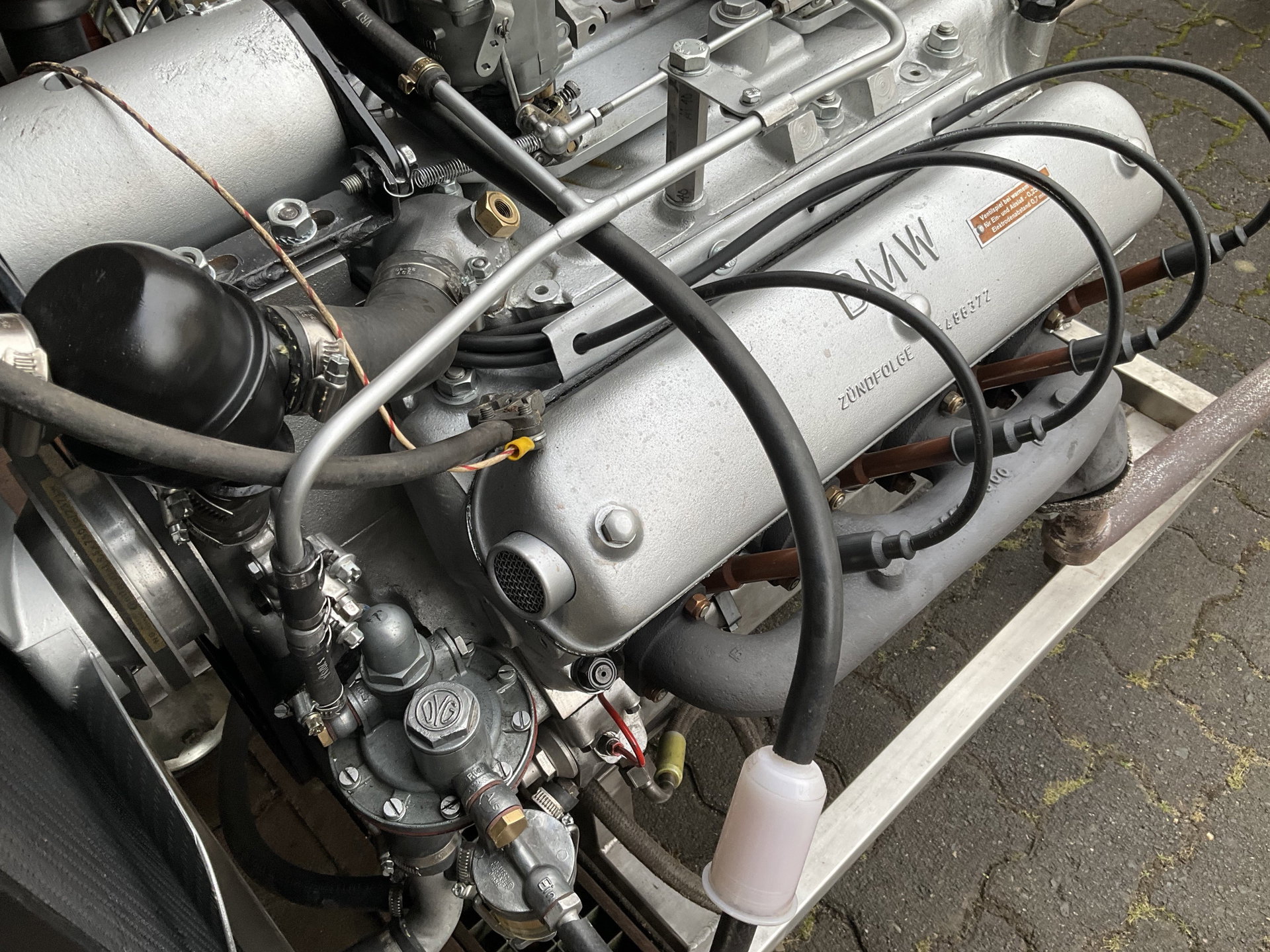 1959 BMW 507 - Vollständig funktionstüchtiger general überholter BMW V8 - 507 Motor Legendary BMW 507 Engine fully functional, foto 8