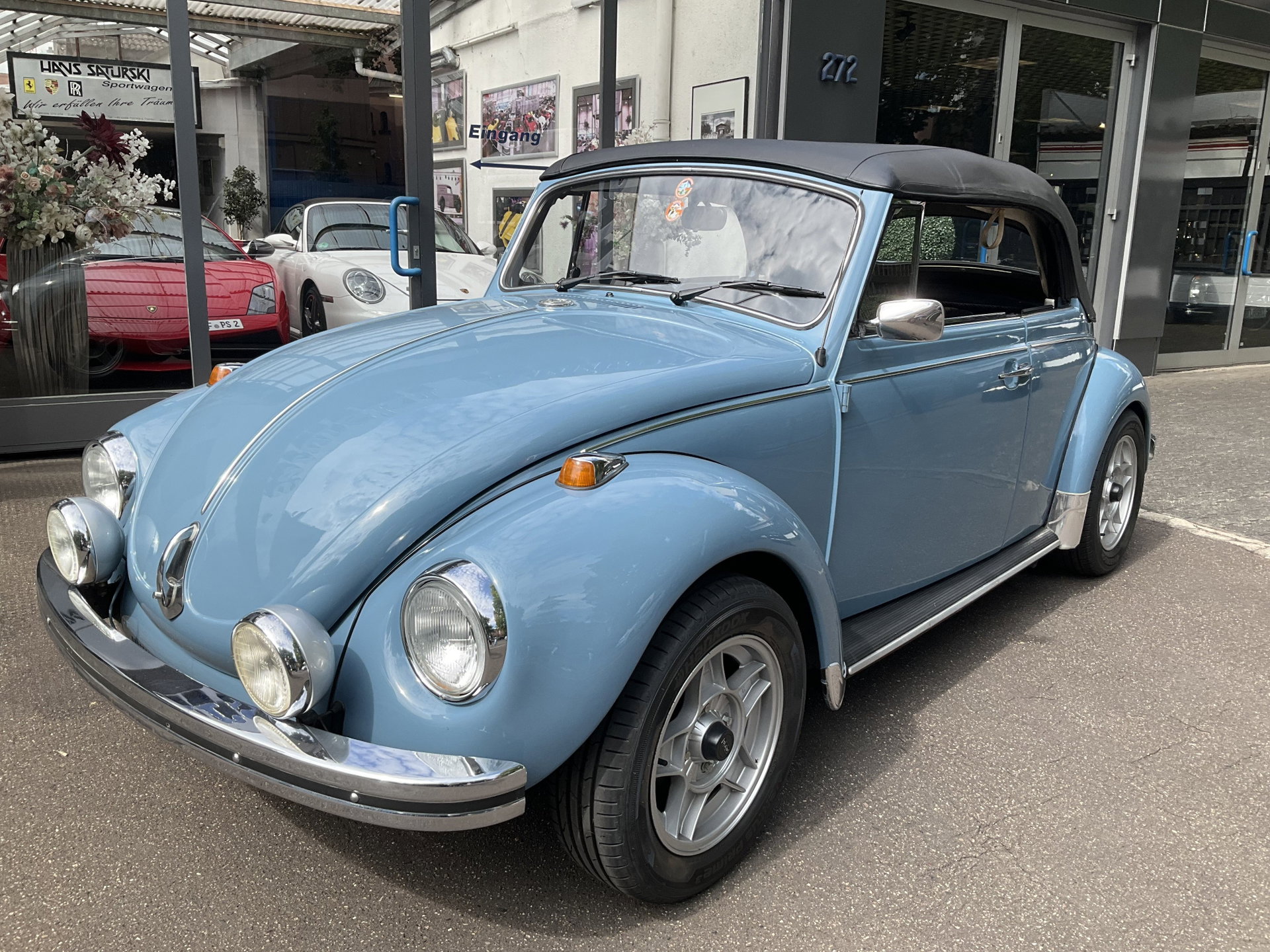 1972 VW Beetle - Käfer 1302 Cabriolet Original-Auslieferungsfarbe Solex-Doppelvergaser, Ölkühler, VDO-Instrumente, Sportsitze, H-Kennzeichen + Zustandsbericht, foto 10