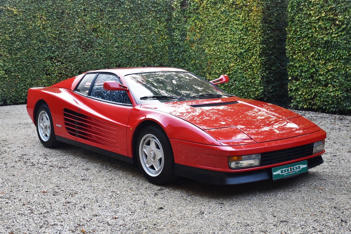 1986 Ferrari Testarossa - Monospecchio. Rare factory option of two flying mirrors., foto 10