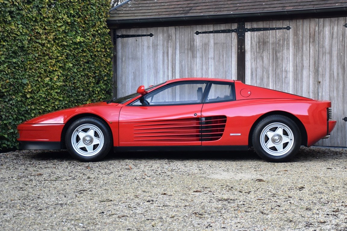 1986 Ferrari Testarossa - Monospecchio. Rare factory option of two flying mirrors., foto 2