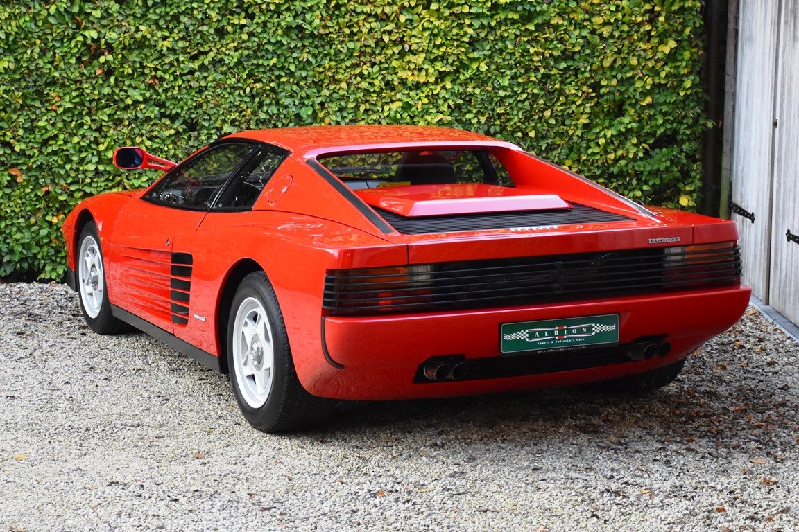 1986 Ferrari Testarossa - Monospecchio. Rare factory option of two flying mirrors., foto 3