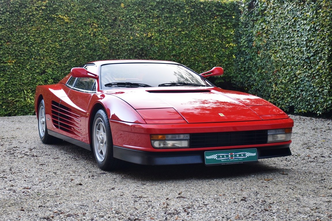 1986 Ferrari Testarossa - Monospecchio. Rare factory option of two flying mirrors., foto 9
