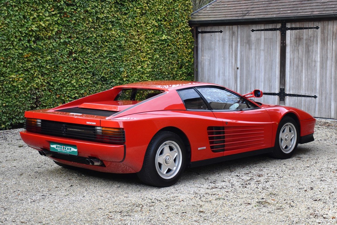 1986 Ferrari Testarossa - Monospecchio. Rare factory option of two flying mirrors., foto 12
