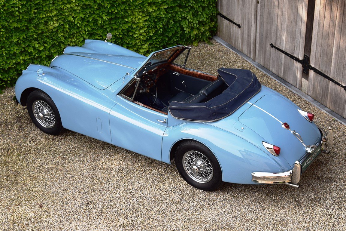 1956 Jaguar XK 140 - SE DHC. Matching nrs., foto 9
