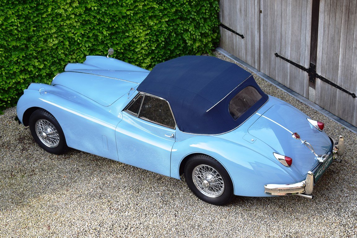 1956 Jaguar XK 140 - SE DHC. Matching nrs., foto 10