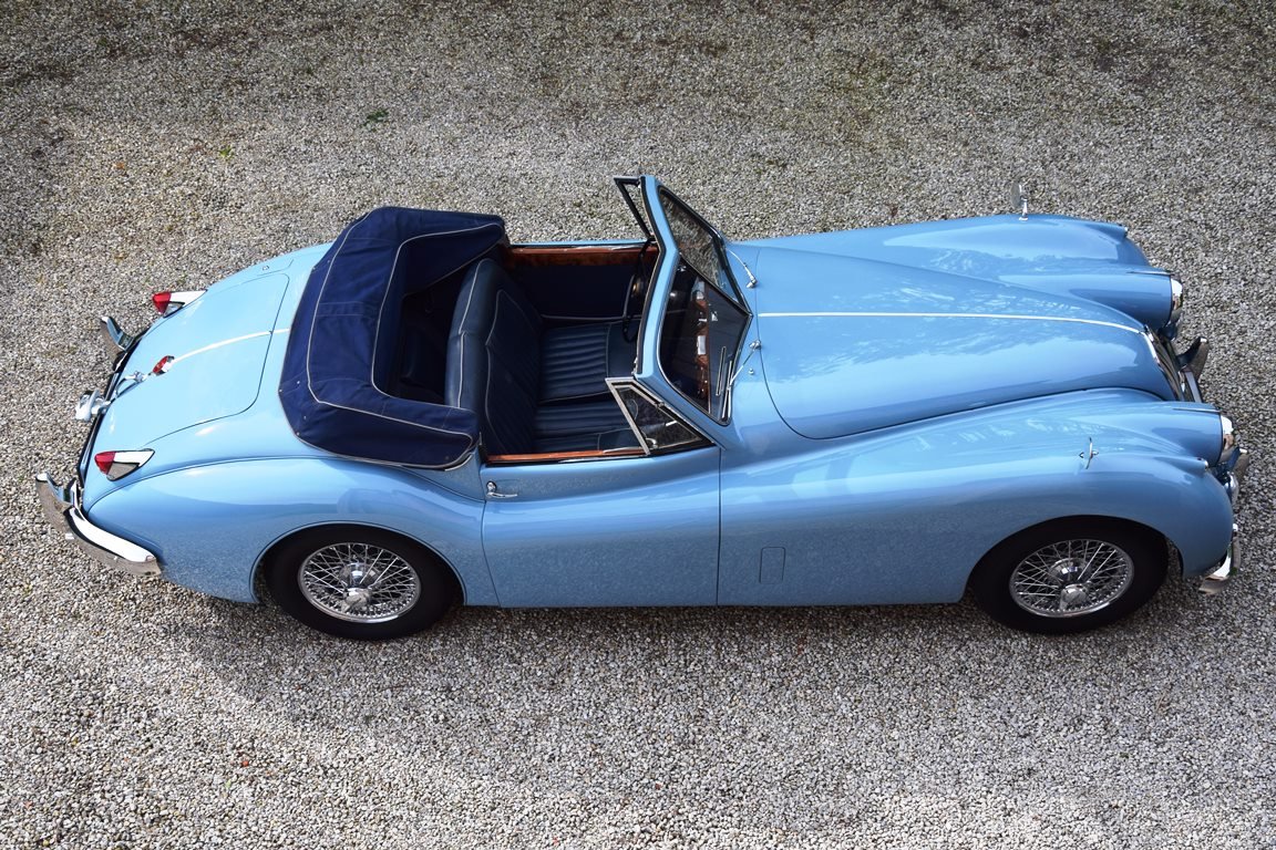 1956 Jaguar XK 140 - SE DHC. Matching nrs., foto 11