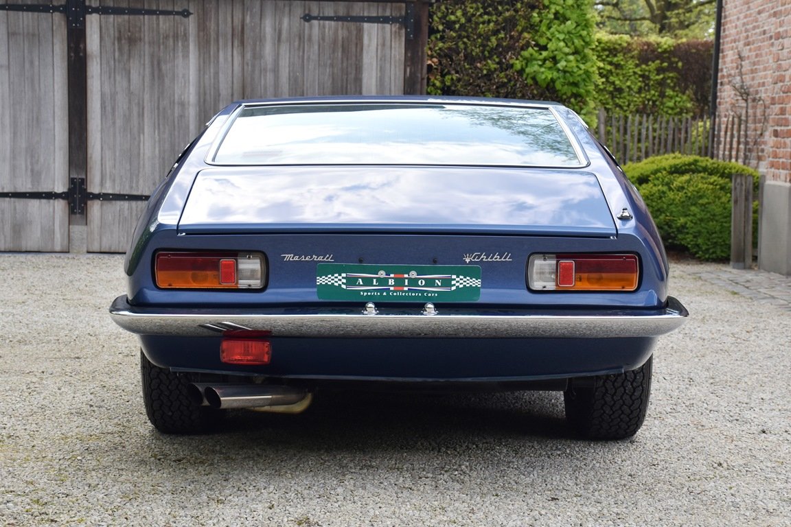 1970 Maserati Ghibli - Originally delivered in Belgium. Concours restoration. Matching nrs., foto 5