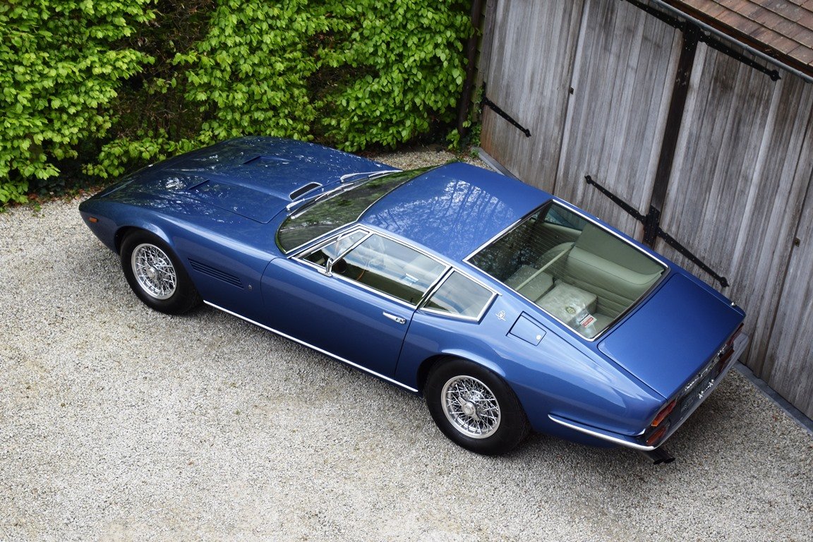 1970 Maserati Ghibli - Originally delivered in Belgium. Concours restoration. Matching nrs., foto 6