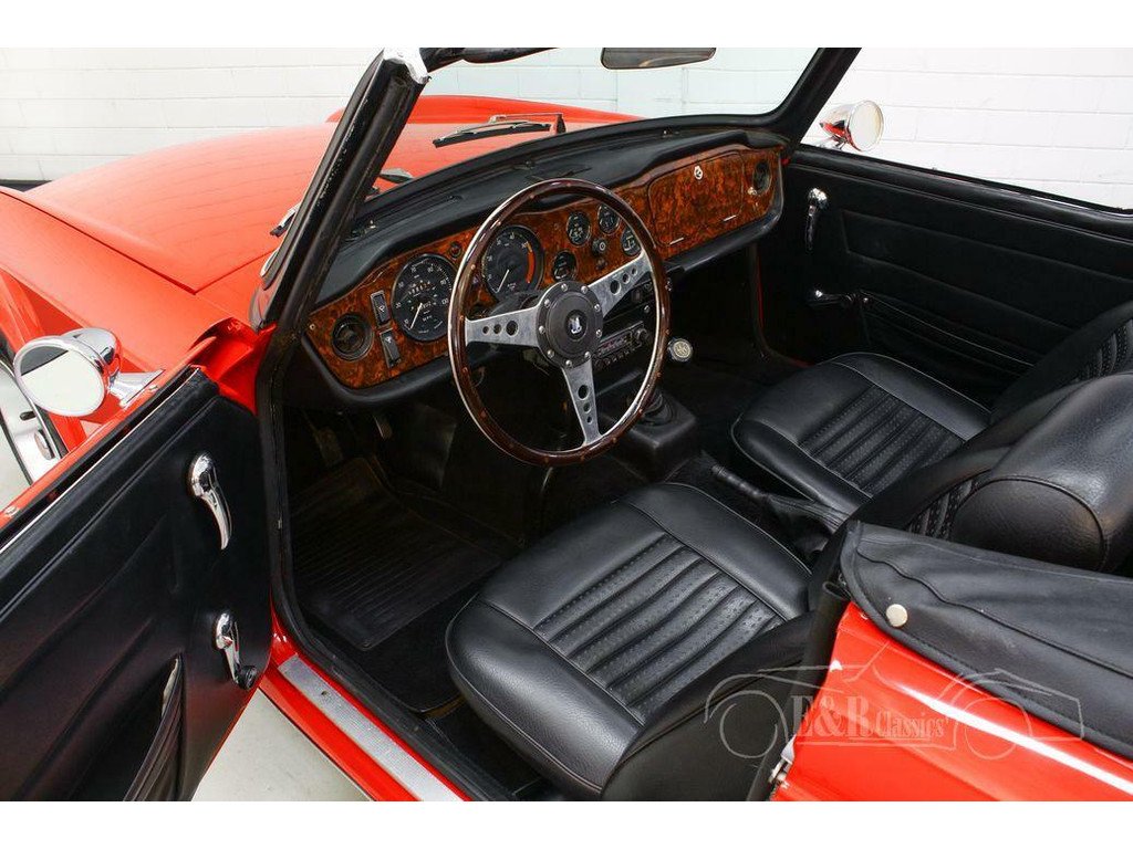 1970 Triumph TR6 - | Gerestaureerd | Nieuw lakwerk | 1970, foto 12