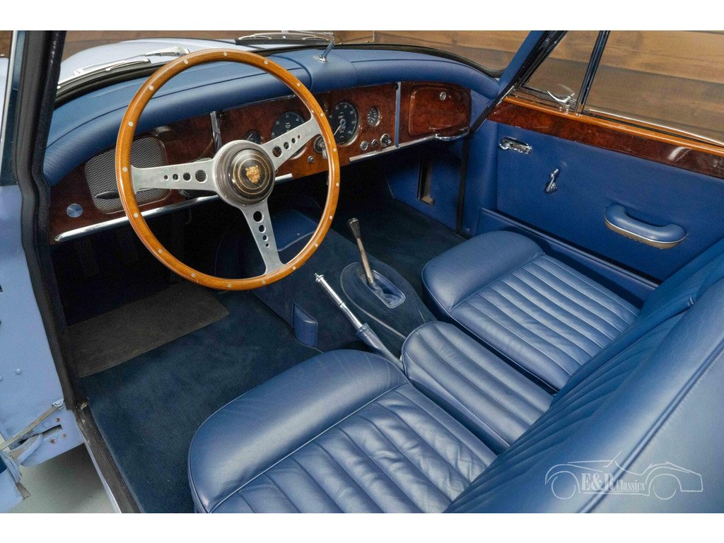 1960 Jaguar XK 150 - Cabrio | Gerestaureerd | Hermès Blauw | 1960, foto 10