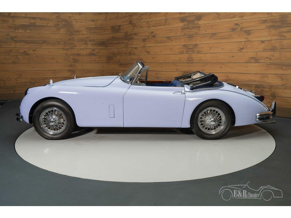 1960 Jaguar XK 150 - Cabrio | Gerestaureerd | Hermès Blauw | 1960, foto 5