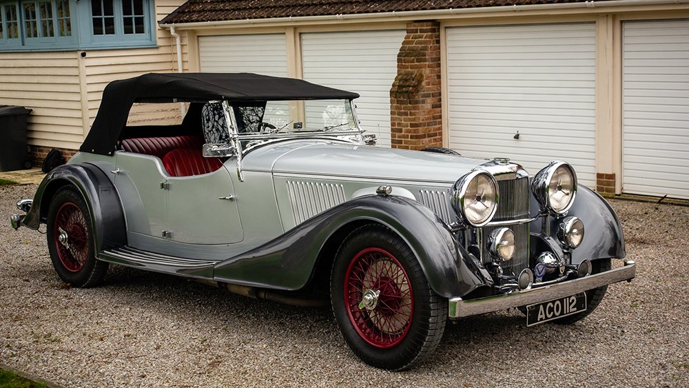 1937 Alvis 4.3-litre - Open Tourer, foto 2