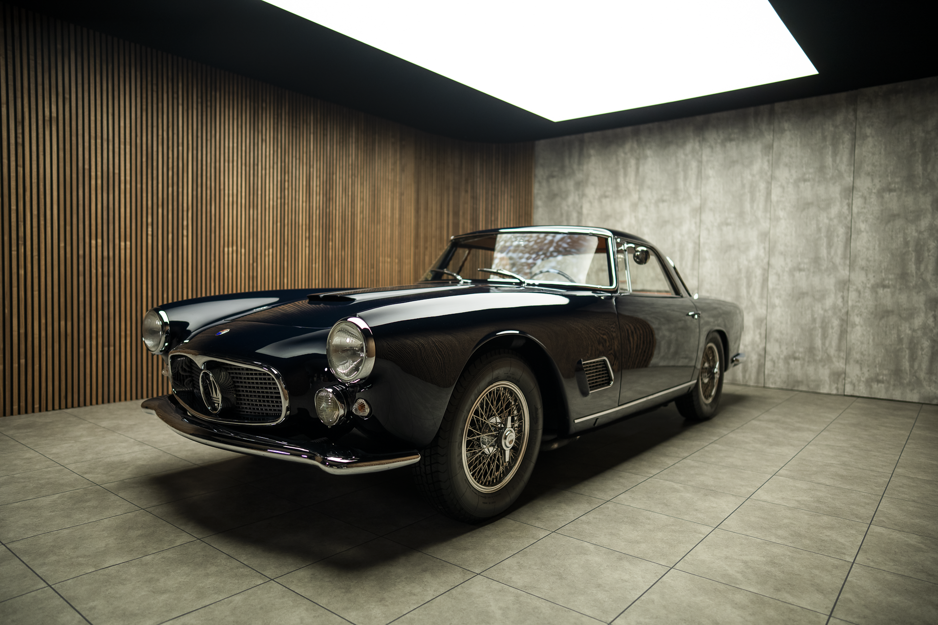 1958 Maserati 3500 - Tridente Colonia - Collezione perfetta del Curbs Club, foto 12