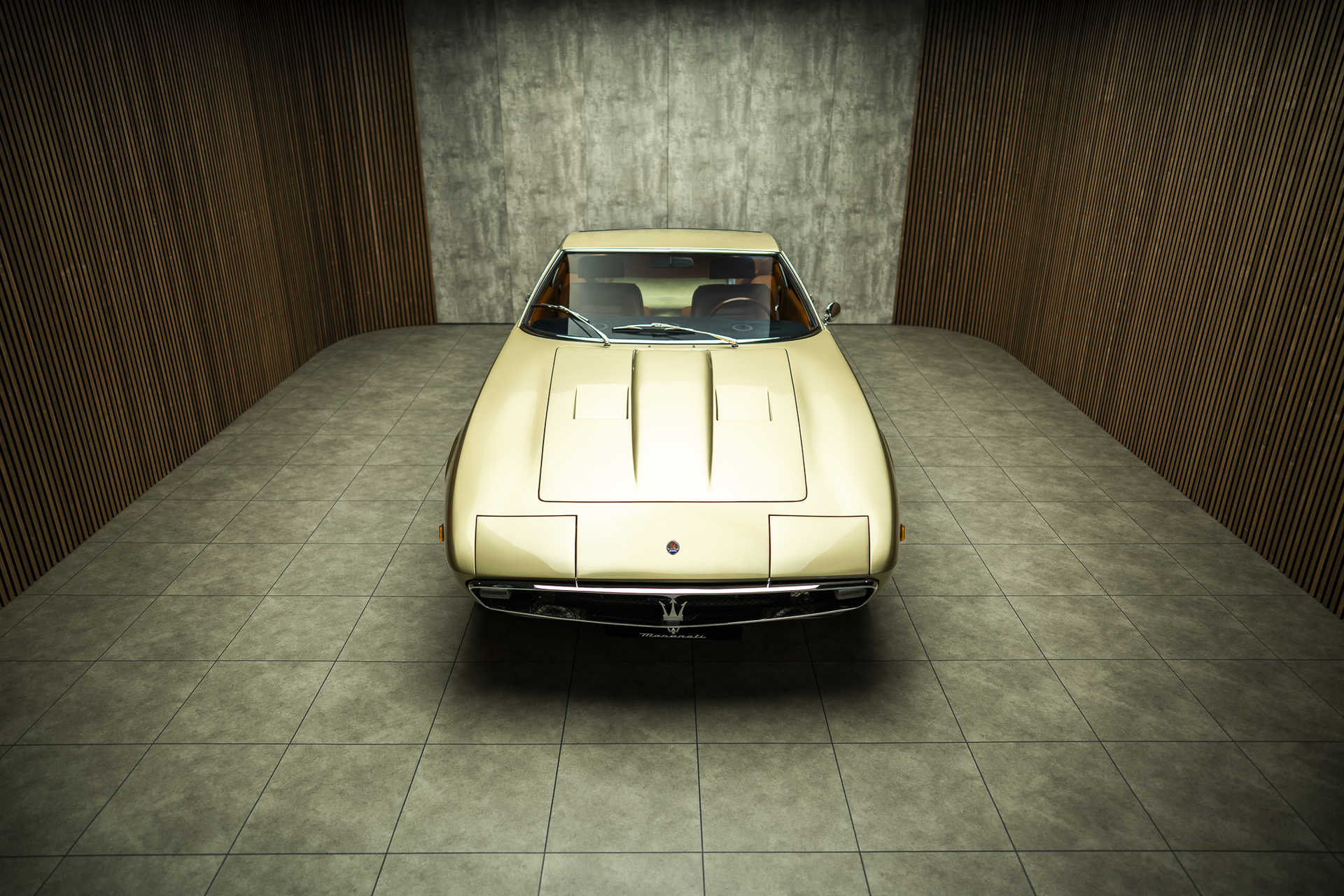 1970 Maserati Ghibli - Tridente Colonia - Collezione perfetta del Curbs Club, foto 3