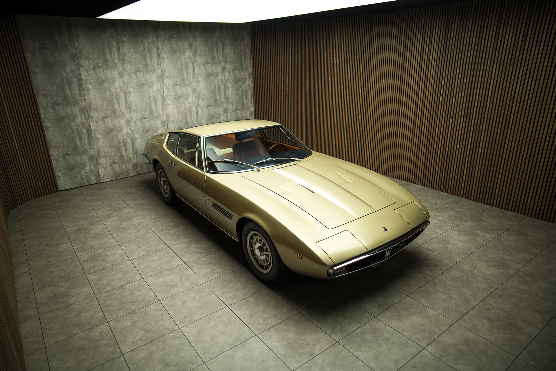 1970 Maserati Ghibli - Tridente Colonia - Collezione perfetta del Curbs Club, foto 4