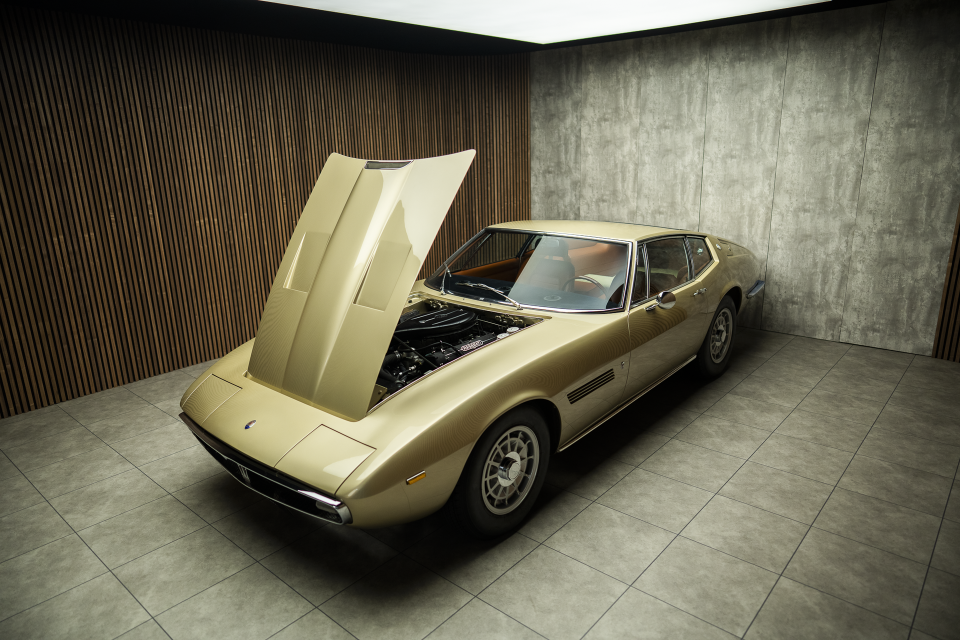 1970 Maserati Ghibli - Tridente Colonia - Collezione perfetta del Curbs Club, foto 10