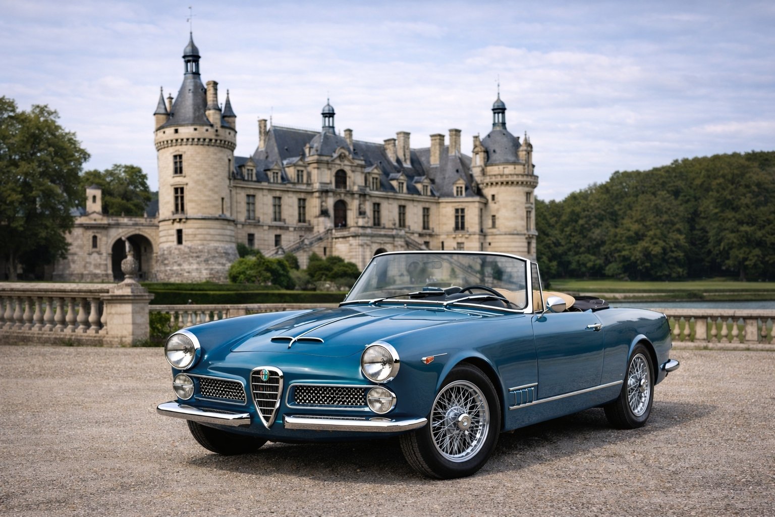 1962 Alfa Romeo 2000 - 2000-2600 Touring Spider, foto 1