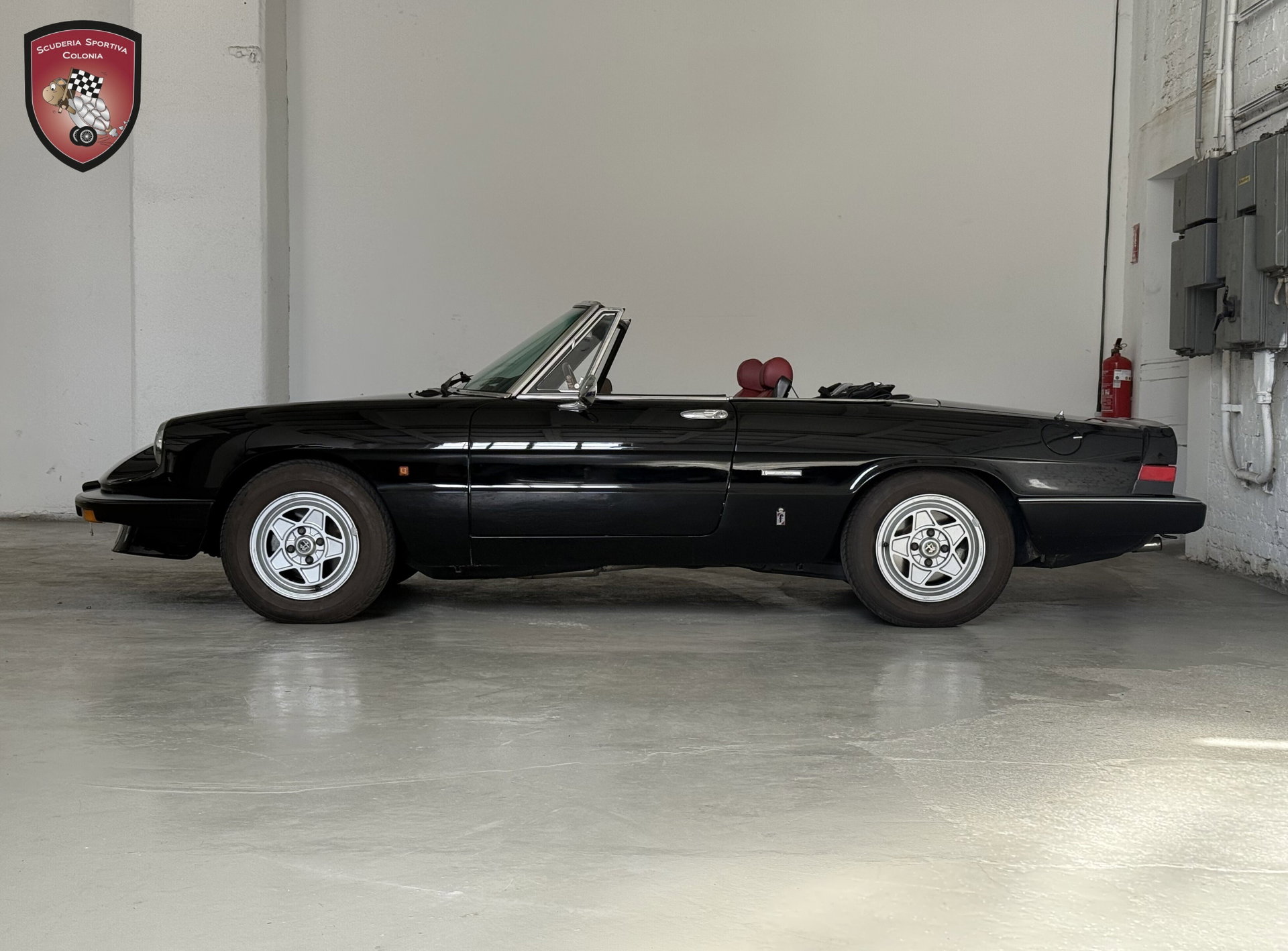 1985 Alfa Romeo Spider - Serial 3 Zender, foto 7